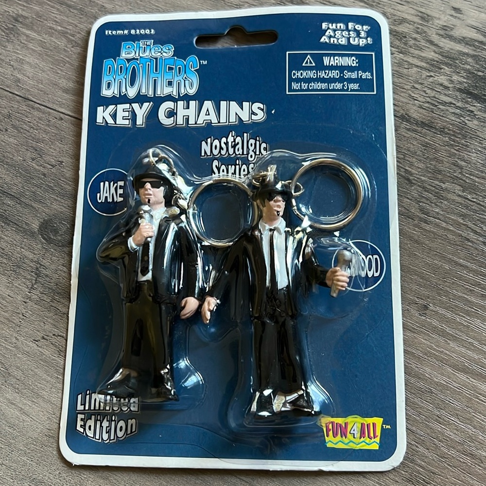 The Blues Brothers key chains